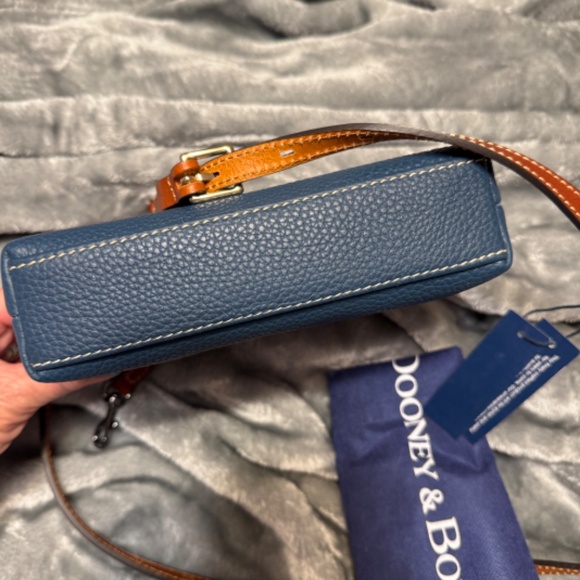 Dooney & Bourke Pebbled Leather Domed Crossbody Purse - Picture 5 of 5
